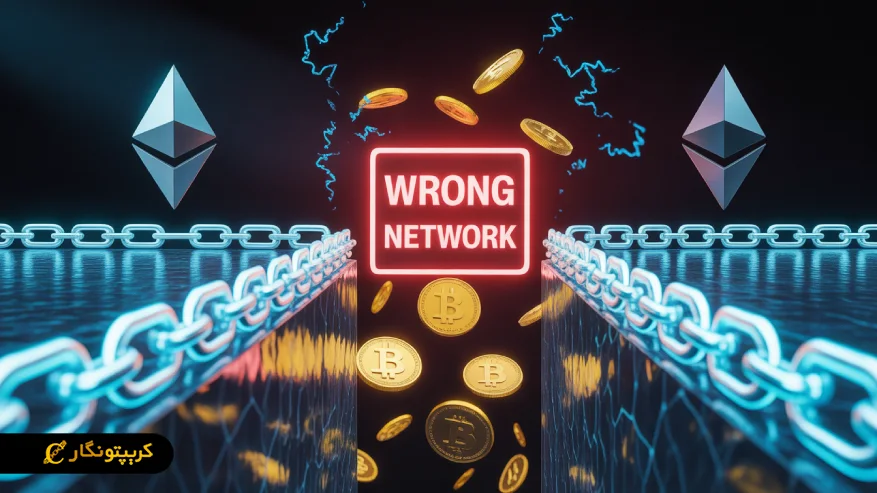 هنگام جا به جایی ارز دیجیتال آدرس را بررسی کنید.