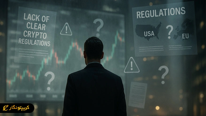بررسی ریسک های سرمایه گذاری در ارز دیجیتال: راهنمای جامع برای مبتدی تا حرفه ای اختلاف قوانین کریپتو در کشورها و سردرگمی سرمایه گذار