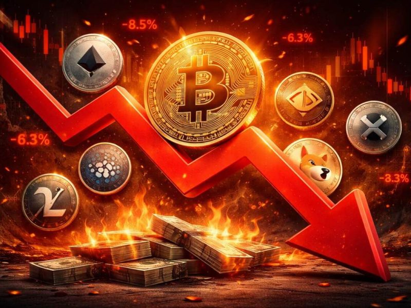 افت قیمت بیت‌کوین و فشار فروش در آلت‌کوین‌ها