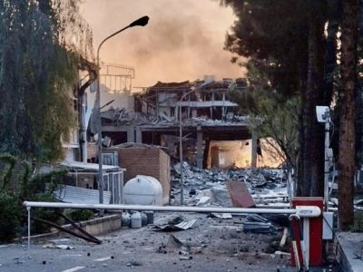 ۱۶۰۰ متر مربع از فضای انستیتو پاستور در جنگ اخیر تخریب شد