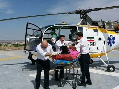 انجام سالانه ۴۰۰۰ پرواز اورژانسی در مناطق صعب‌العبور