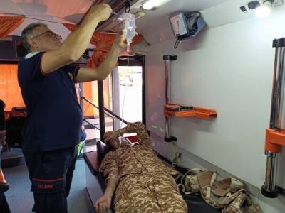 خدمت‌رسانی اورژانس تهران در رزمایش جان فدایان